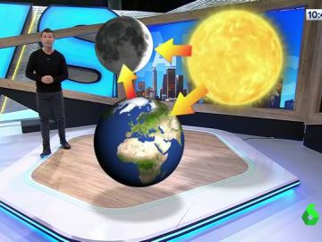 ¿Por qué a veces se ve la Luna más iluminada de un lado del disco lunar? ¿Por qué a veces se ve la Luna más iluminada de un lado del disco lunar?