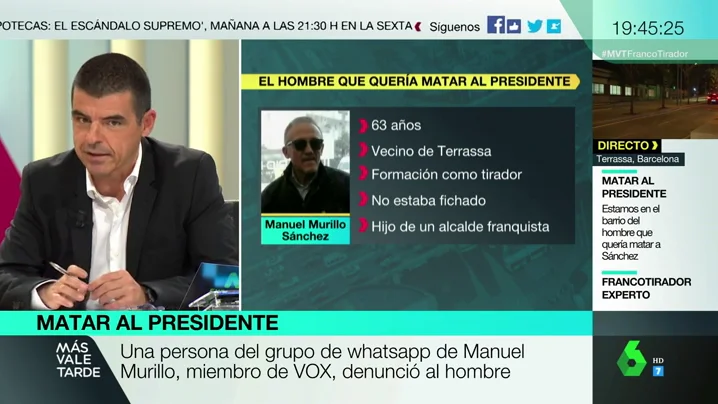 Hijo de un alcalde franquista, exatleta y sin antecedentes penales: detallamos el perfil del francotirador que quería matar a Sánchez