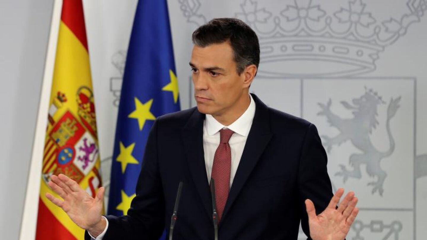 El presidente del Gobierno, Pedro S&aacute;nchez