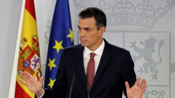 El presidente del Gobierno, Pedro Sánchez