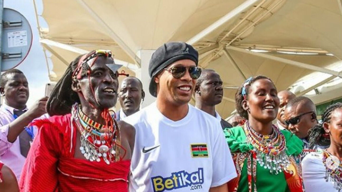 Ronaldinho, foto de archivo
