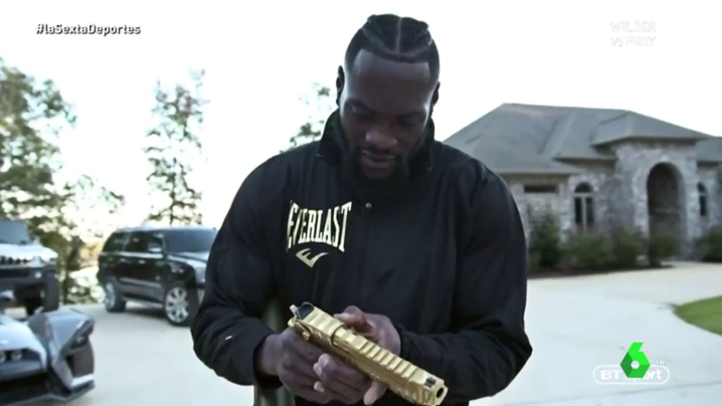 Deontay Wilder, el boxeador con un arsenal en casa: "Tengo armas suficientes para un ej&eacute;rcito"