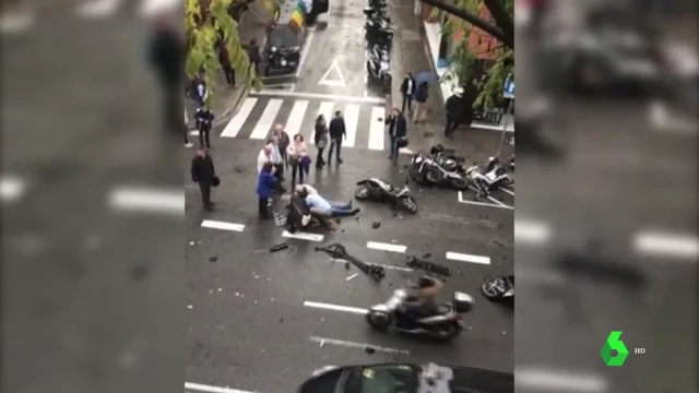 Una niña de 10 años, muy grave tras un sufrir un atropello múltiple accidental en Barcelona 