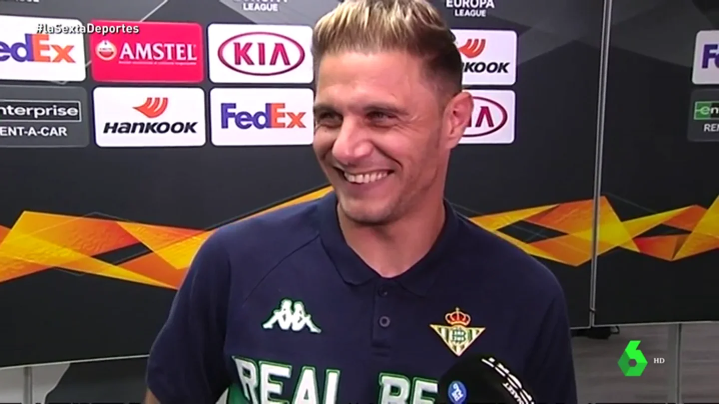 Joaquín recuerda su 'italiano' ante el Milan: "Alguno me habló así y yo dije 'no capisce" Joaquín recuerda su 'italiano' ante el Milan: "Alguno me habló así y yo dije 'no capisce"
