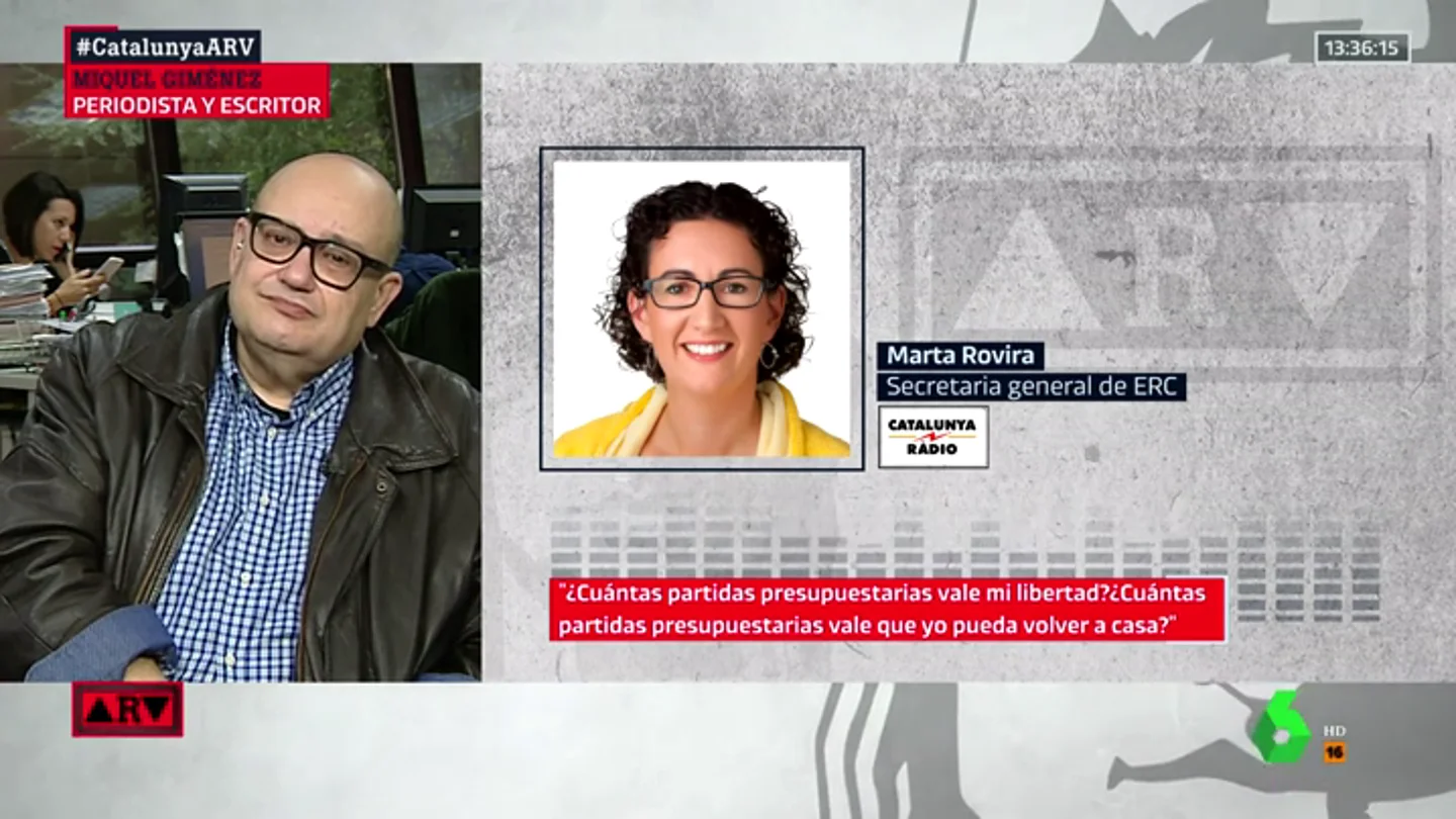Marta Rovira: ¿Cuántas partidas presupuestarias valen mi libertad? Estos PGE siguen siendo los de un Gobierno represor y opresor" Marta Rovira: ¿Cuántas partidas presupuestarias valen mi libertad? Estos PGE siguen siendo los de un Gobierno represor y opresor"