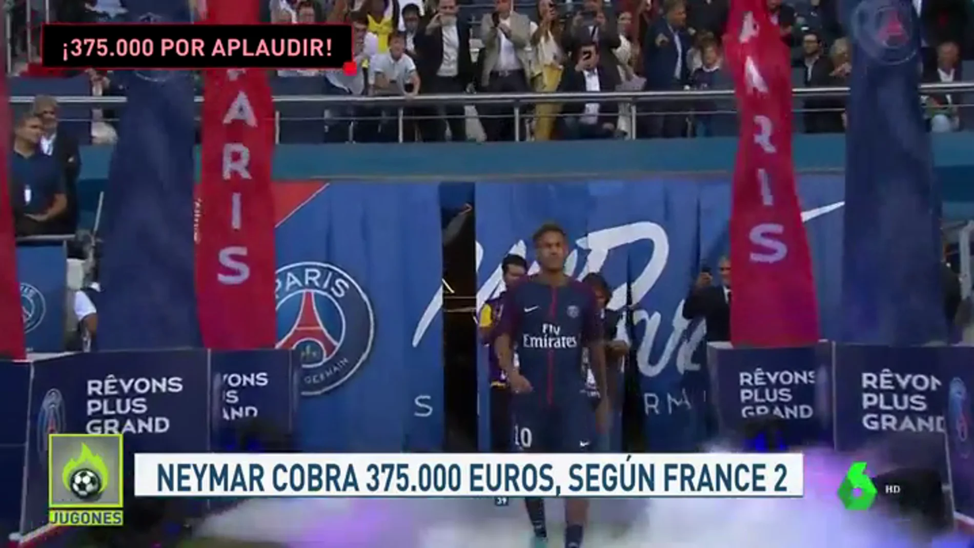 Las primas de algunos jugadores del PSG por respetar el código ético: Neymar cobra 375.000 por aplaudir a la afición tras los partidos