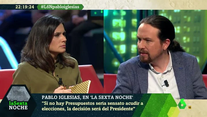 El secretario general de Podemos, Pablo Iglesias