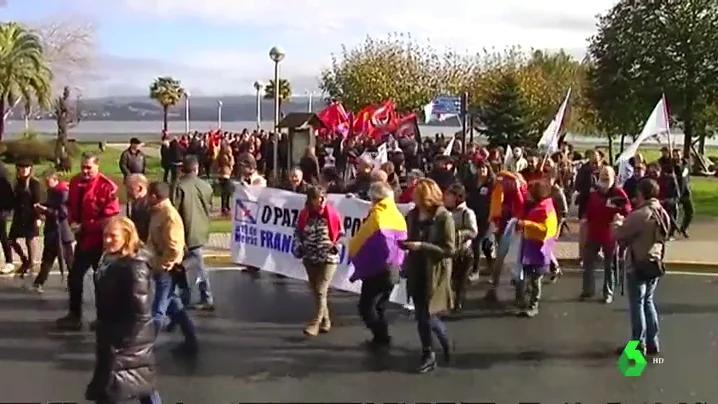 Manifestación para la recuperación del Pazo de Meirás