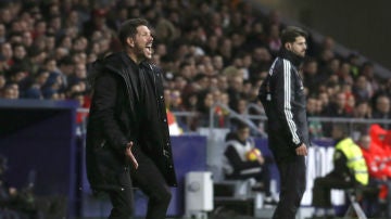 Simeone grita desde la banda