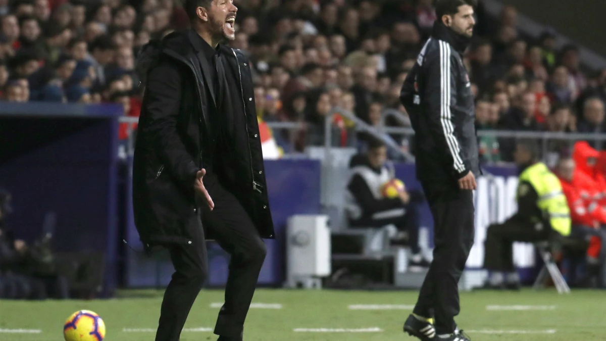 Simeone grita desde la banda