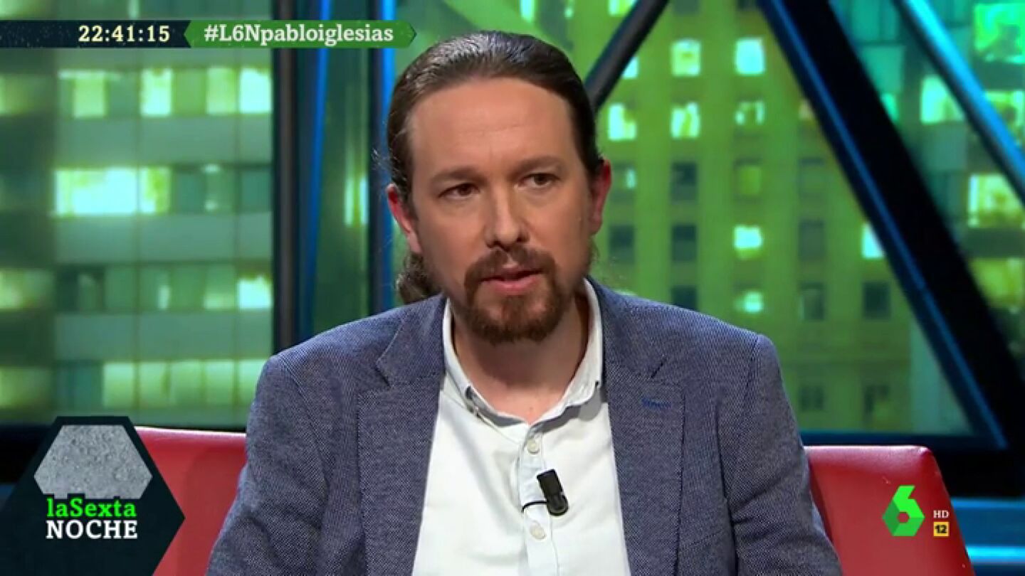 El secretario general de Podemos, Pablo Iglesias