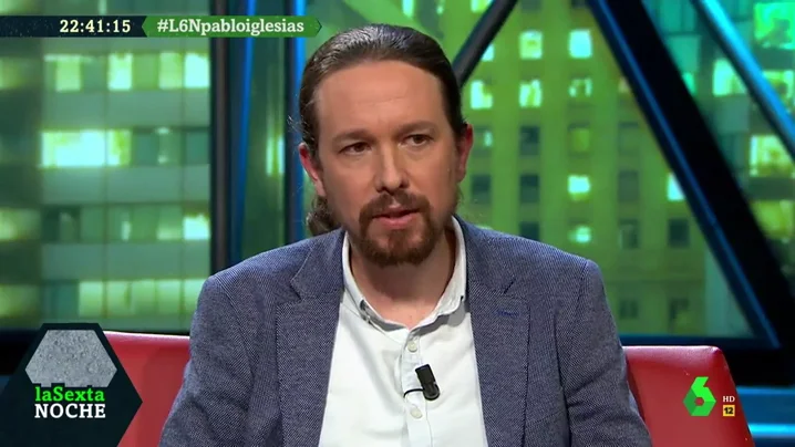 El secretario general de Podemos, Pablo Iglesias