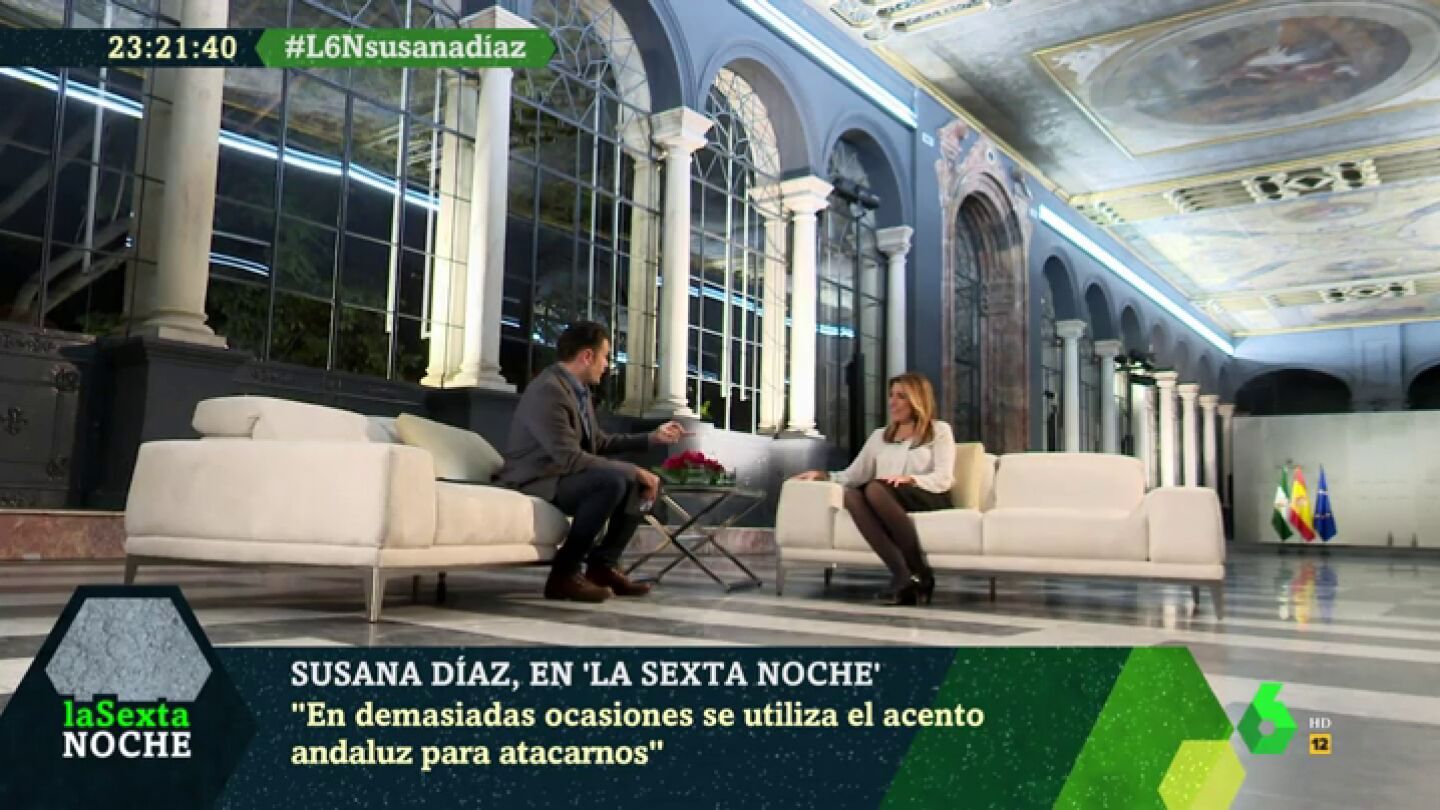 Susana D&iacute;az: "No han encontrado ni una mancha en mi Gobierno en cinco a&ntilde;os"