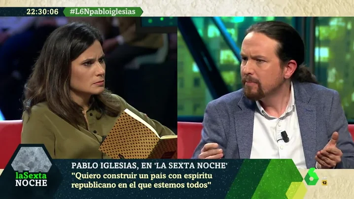 El líder de Podemos, Pablo Iglesias