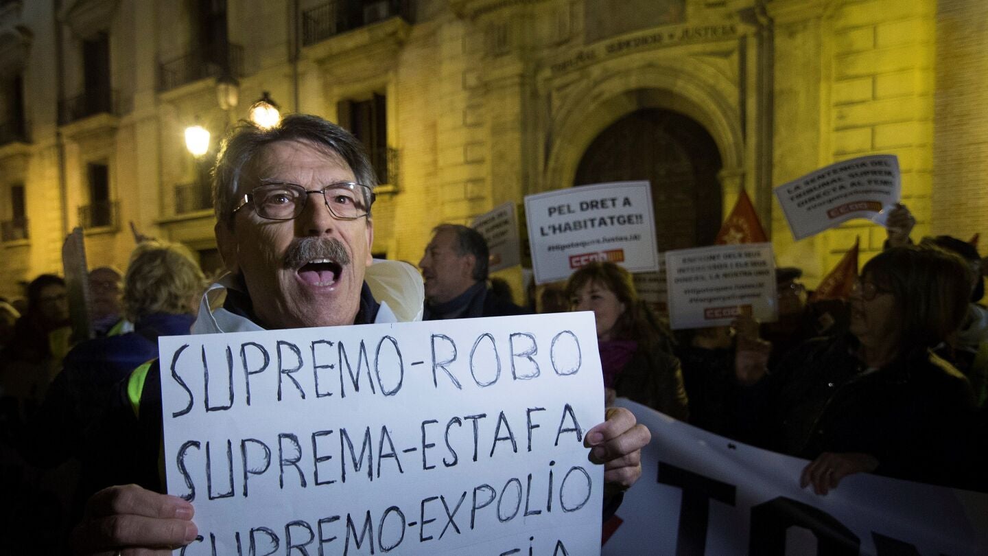 La Plataforma de Afectados por la Hipoteca (PAH) de Val&egrave;ncia