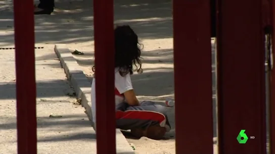 Imagen de una menor en un colegio Imagen de una menor en un colegio