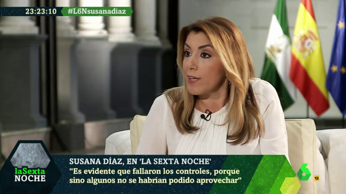 Susana D&iacute;az hace autocr&iacute;tica sobre el caso de los ERE: "Fallaron los controles evidentemente"