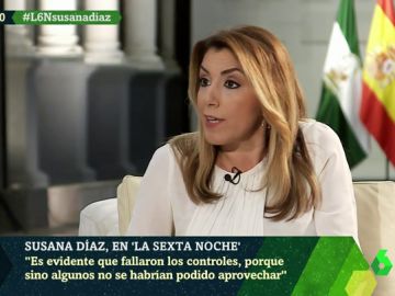 Susana Díaz hace autocrítica sobre el caso de los ERE: "Fallaron los controles evidentemente" Susana Díaz hace autocrítica sobre el caso de los ERE: "Fallaron los controles evidentemente"