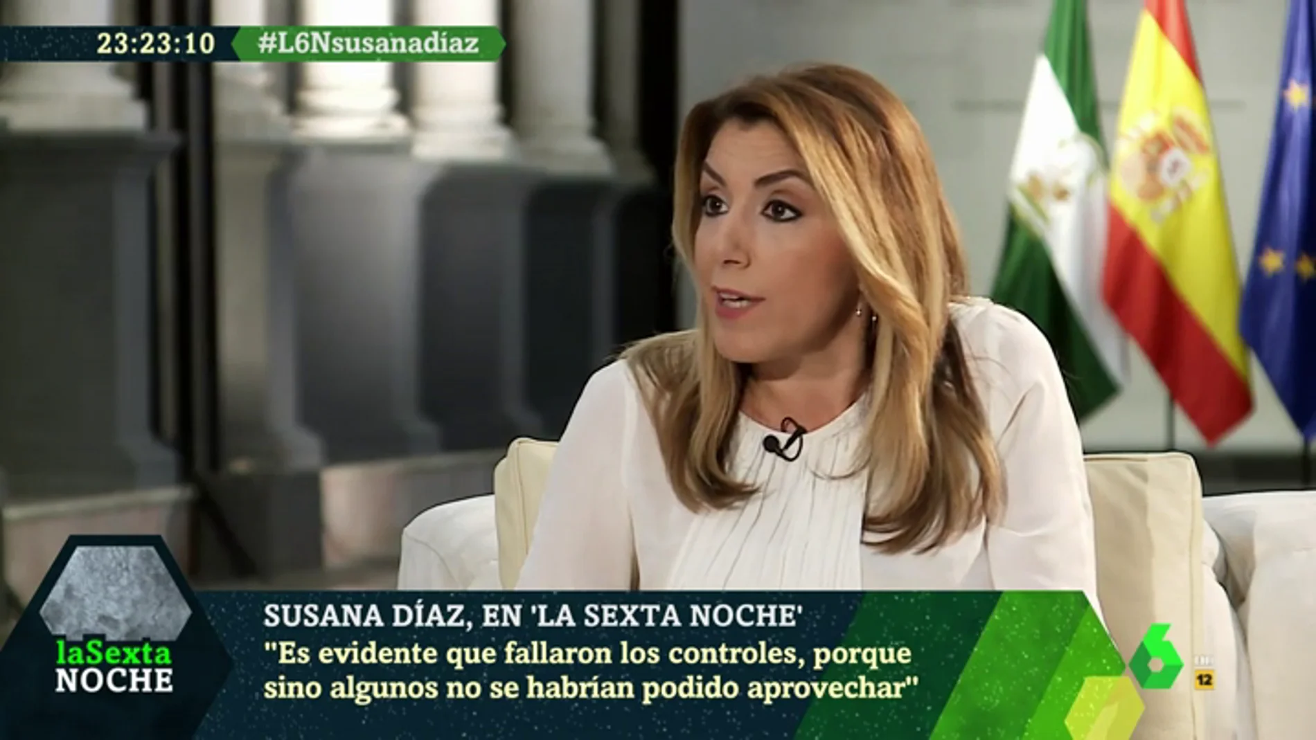 Susana Díaz hace autocrítica sobre el caso de los ERE: "Fallaron los controles evidentemente"