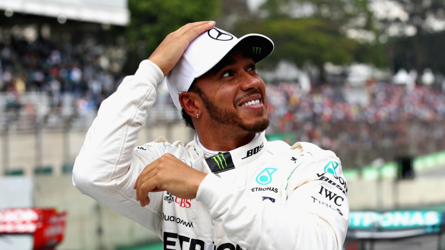 Lewis Hamilton, en Brasil