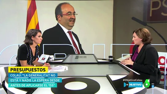 Ada Colau, sobre el apoyo a los Presupuestos: "Interpelo a la responsabilidad de la Generalitat porque la clase trabajadora no tiene la culpa" Ada Colau, sobre el apoyo a los Presupuestos: "Interpelo a la responsabilidad de la Generalitat porque la clase trabajadora no tiene la culpa"