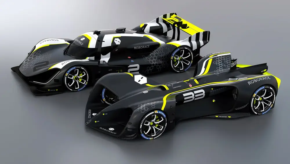 Coches de competición autónomos para Roborace