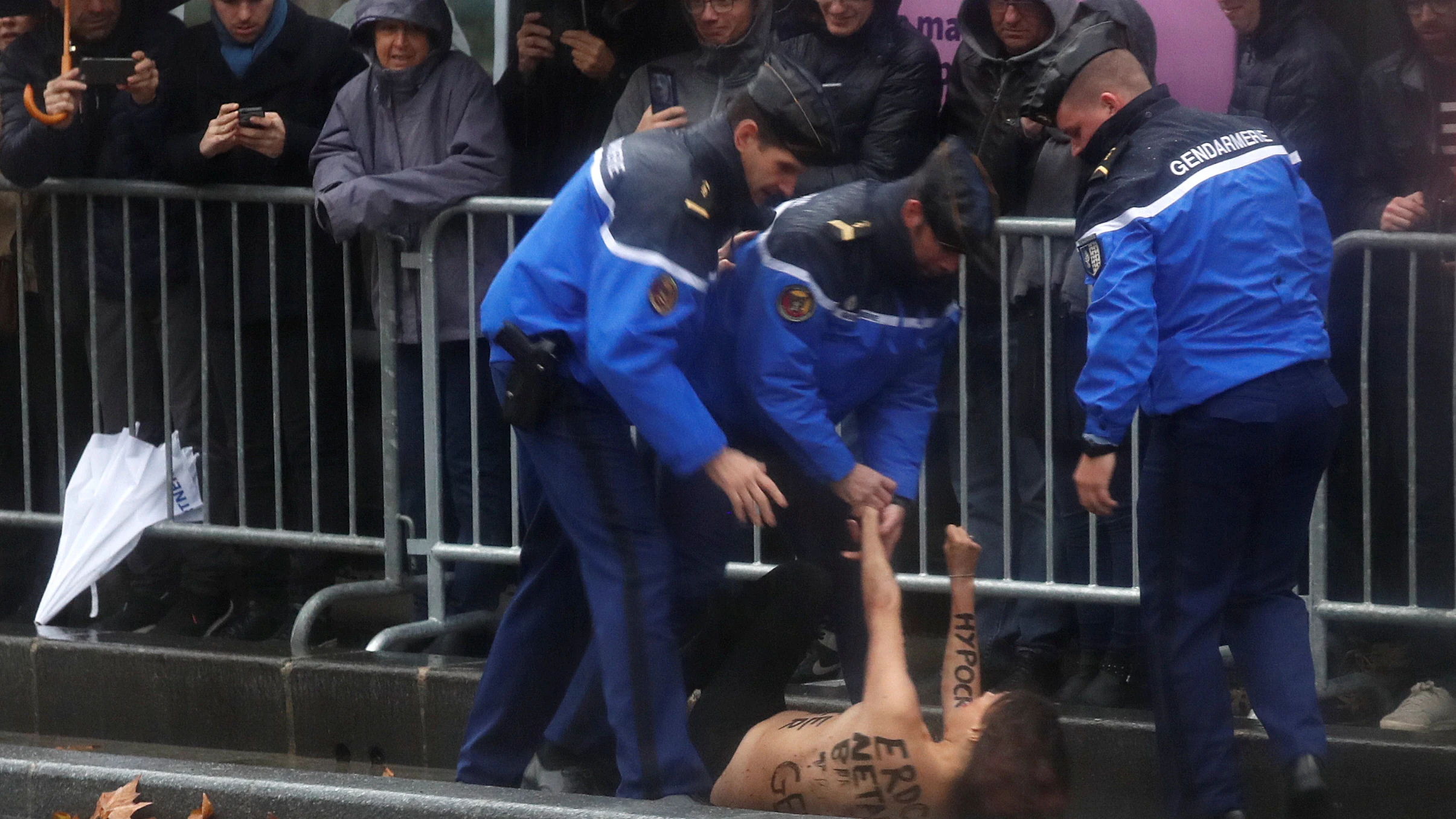 Activista de Femen detenida