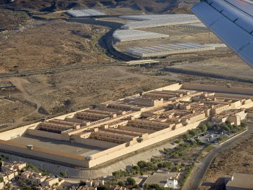 Vista aérea del centro penitenciario almeriense El Acebuche. Vista aérea del centro penitenciario almeriense El Acebuche.