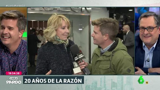 Luis Troya la lía parda en el vigésimo aniversario de La Razón Luis Troya la lía parda en el vigésimo aniversario de La Razón