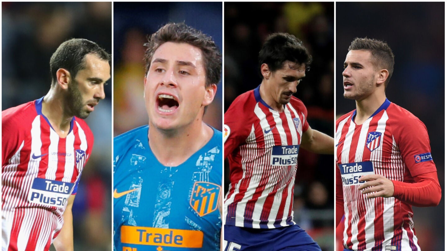 Los centrales del Atl&eacute;tico
