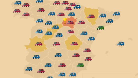 Infograf&iacute;a sobre accidentes de tr&aacute;fico