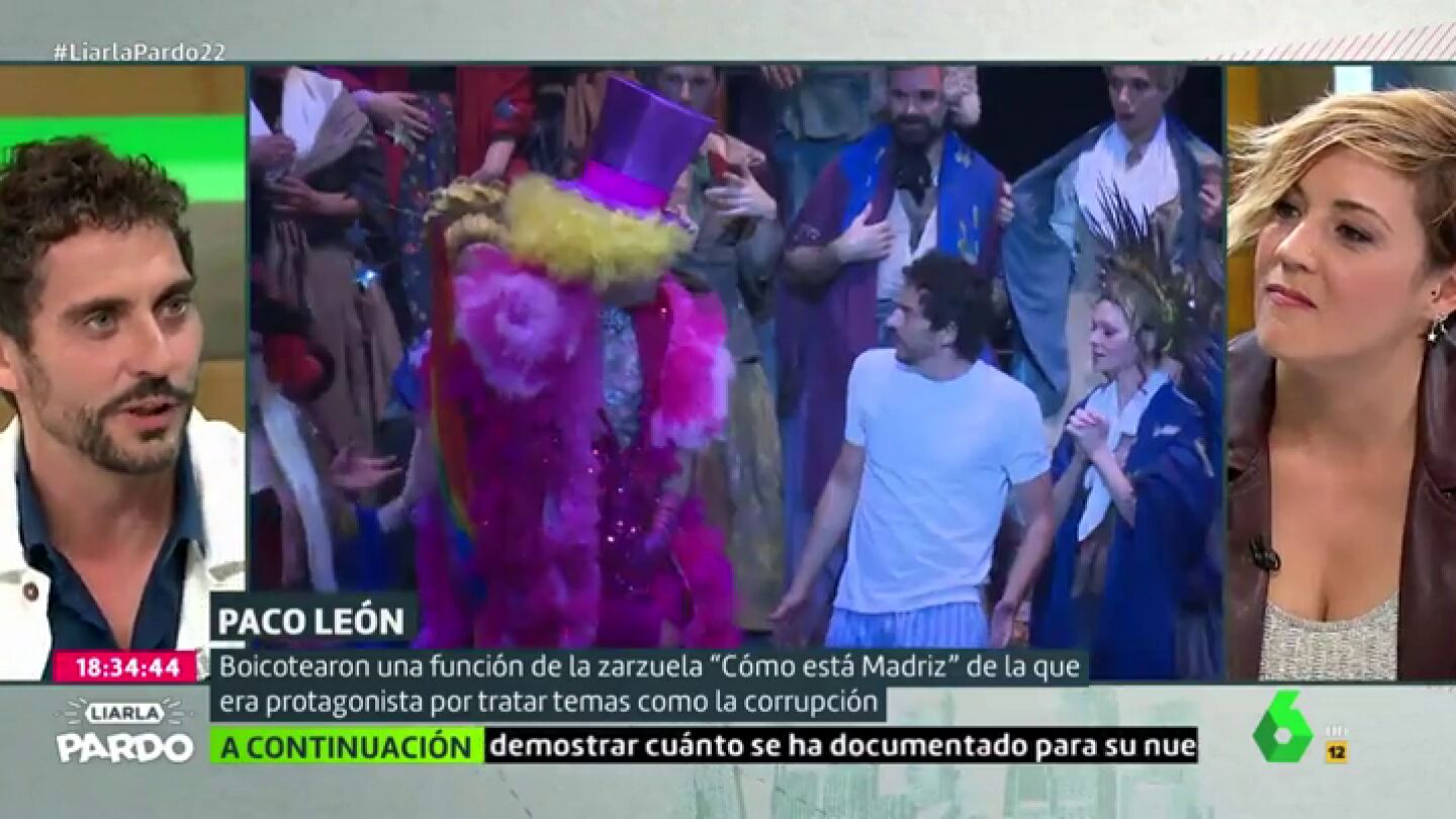 El alegato de Paco Le&oacute;n para defender la libertad creativa: "El arte tiene que ser inc&oacute;modo. Hay que poder hacer chistes de mal gusto"