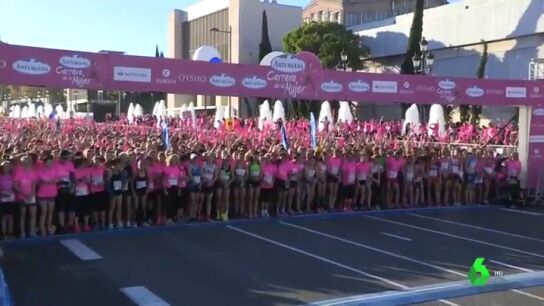 Carrera de la mujer en Barcelona