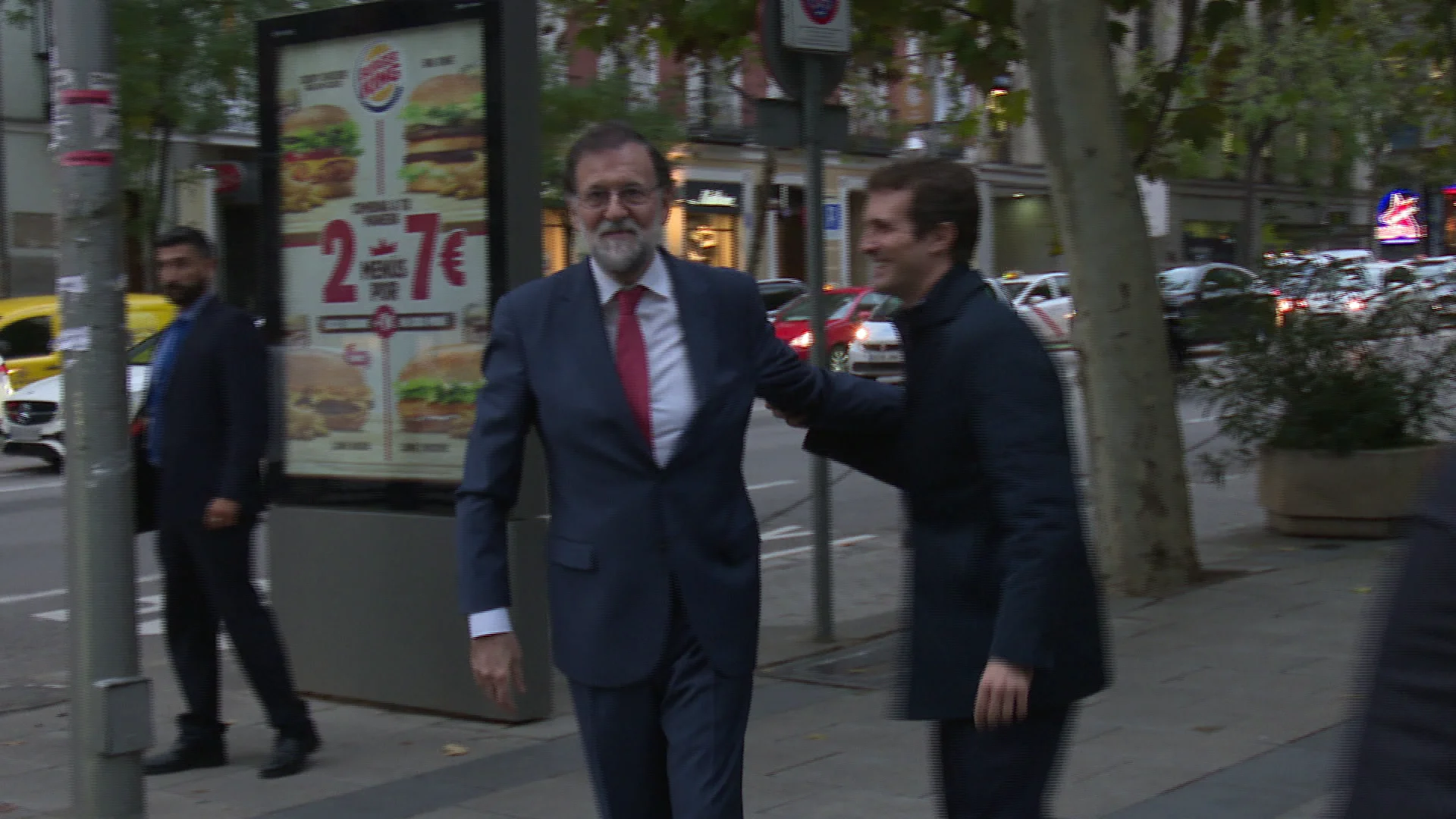 Mariano Rajoy y Pablo Casado