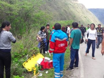 Accidente mortal en Perú de siete juveniles de fútbol Accidente mortal en Perú de siete juveniles de fútbol