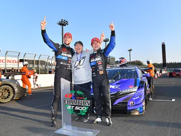 Button Takahashi Yamamoto 2018 Motegi SuperGT Button Takahashi Yamamoto 2018 Motegi SuperGT