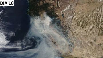 Día 10 del incendio en California