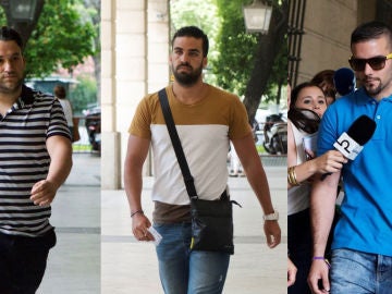 Prenda, Guerrero y Boza: miembros de 'La Manada' Prenda, Guerrero y Boza: miembros de 'La Manada'