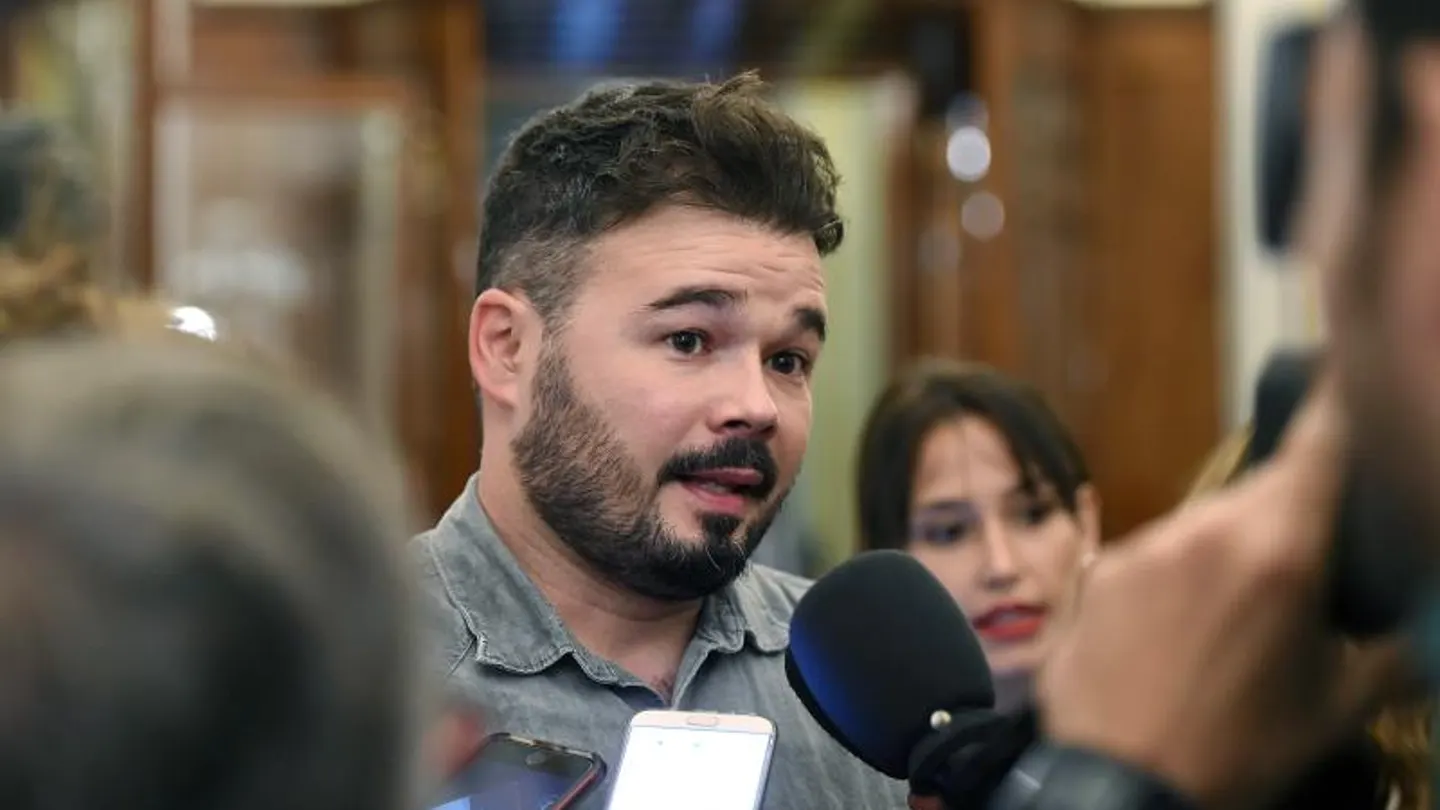 El portavoz de ERC en el Congreso, Gabriel Rufián El portavoz de ERC en el Congreso, Gabriel Rufián