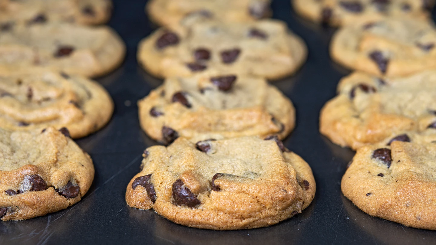 Galletas caseras con chips de chocolate Galletas caseras con chips de chocolate