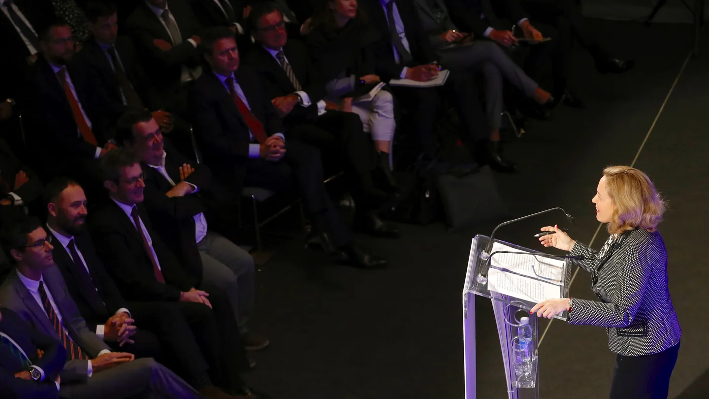 La ministra de Economía y Empresa, Nadia Calviño La ministra de Economía y Empresa, Nadia Calviño