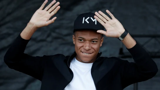Kylian Mbappé, futbolista del PSG Kylian Mbappé, futbolista del PSG