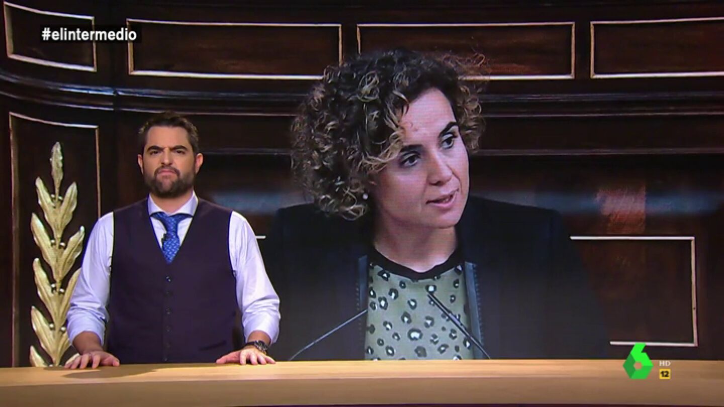 Dani Mateo alucina con la comparaci&oacute;n entre independentismo y violencia de g&eacute;nero de Montserrat: "&iquest;C&oacute;mo puede hablar as&iacute; siendo exministra de Igualdad?"