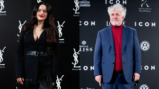 Las primeras imágenes de la 'reconciliación' entre Pedro Almodóvar y Rosalía Las primeras imágenes de la 'reconciliación' entre Pedro Almodóvar y Rosalía