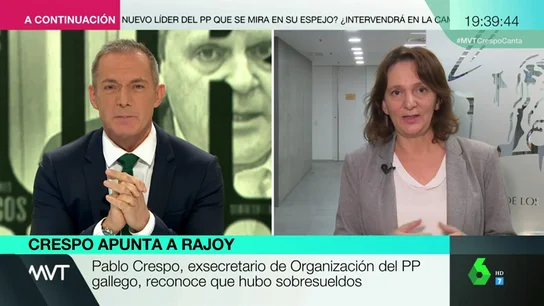 Carolina Bescansa: "Estamos viendo cómo emerge la basura de la gente que lleva 30 años corrompiendo la democracia" Carolina Bescansa: "Estamos viendo cómo emerge la basura de la gente que lleva 30 años corrompiendo la democracia"