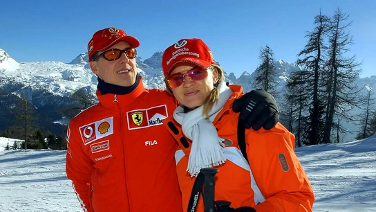 Michael Schumacher, junto a su mujer Corinna Michael Schumacher, junto a su mujer Corinna
