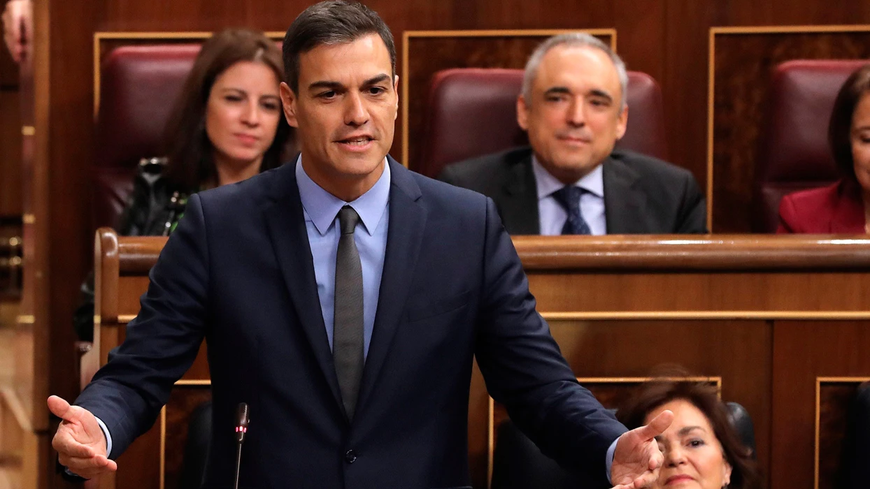 Pedro Sánchez en el Congreso