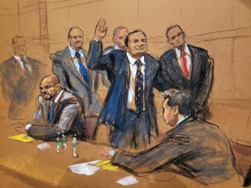 Reproducción fotográfica del juicio de 'El Chapo' Guzmán Reproducción fotográfica del juicio de 'El Chapo' Guzmán