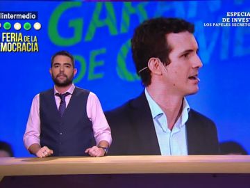 La reacción de Dani Mateo a las declaraciones de Casado: "Claro, no entramos a sangre y fuego en Latinoamérica, sólo hicimos un país más grande" La reacción de Dani Mateo a las declaraciones de Casado: "Claro, no entramos a sangre y fuego en Latinoamérica, sólo hicimos un país más grande"