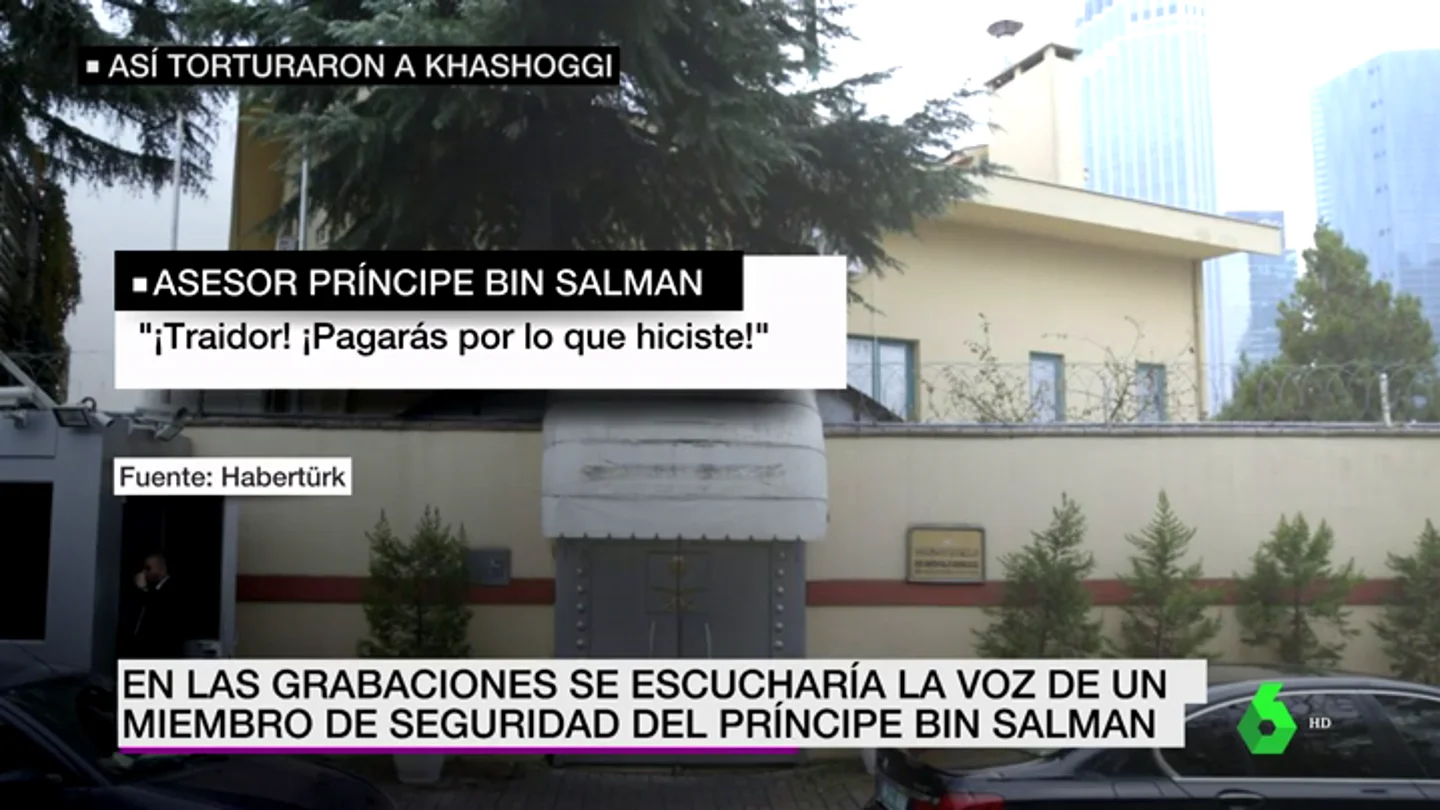 Cuatro minutos de gritos, lucha y golpes: los audios que demuestran la tortura a Khashoggi Cuatro minutos de gritos, lucha y golpes: los audios que demuestran la tortura a Khashoggi